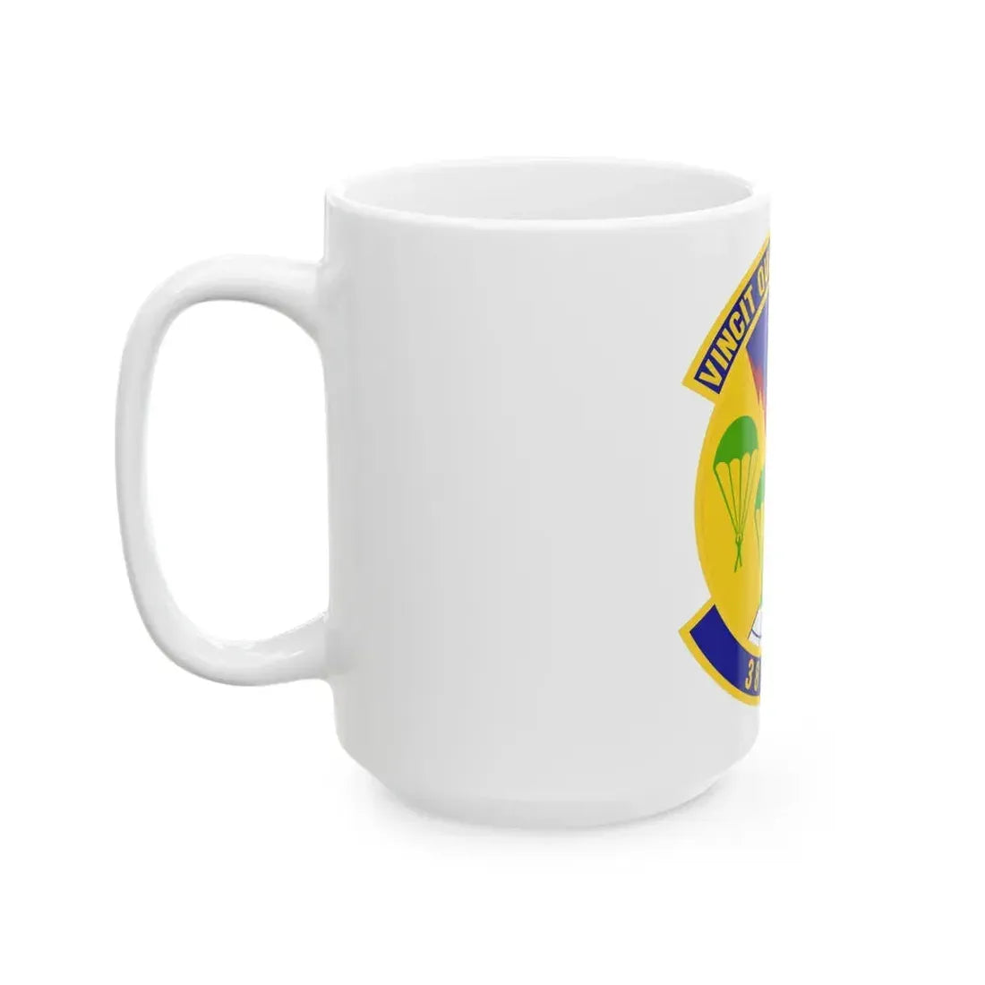 38th Expeditionary Airlift Squadron (U.S. Air Force) White Coffee Mug - Go Mug Yourself