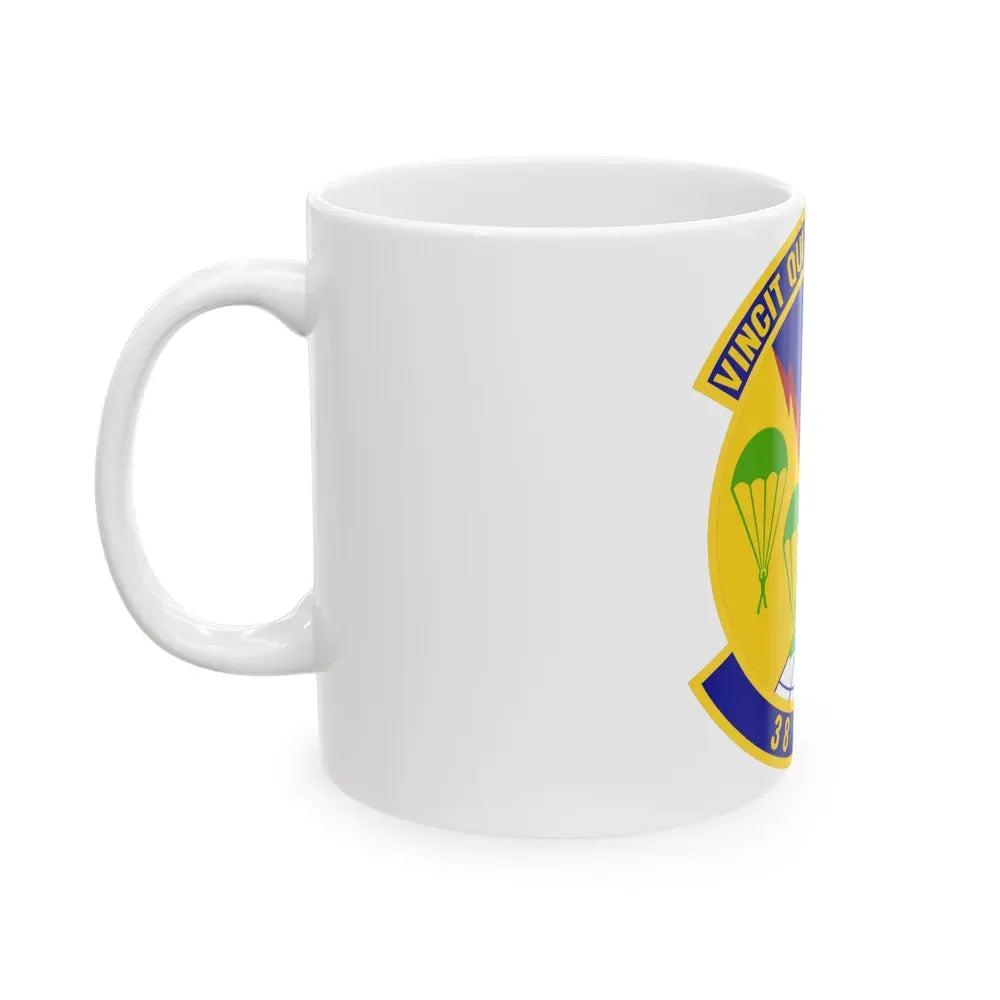 38th Expeditionary Airlift Squadron (U.S. Air Force) White Coffee Mug - Go Mug Yourself