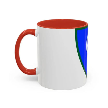38th Infantry Division SSI (U.S. Army) Accent Coffee Mug - Go Mug Yourself
