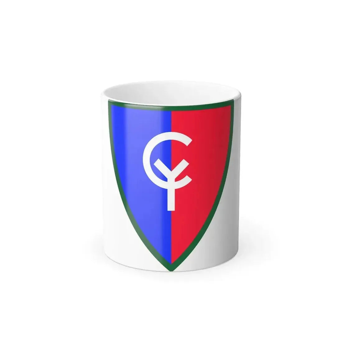 38th Infantry Division SSI (U.S. Army) Color Changing Coffee Mug 11oz - Go Mug Yourself