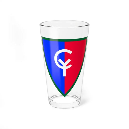 38th Infantry Division SSI (U.S. Army) Pint Glass 16oz 16oz - Go Mug Yourself
