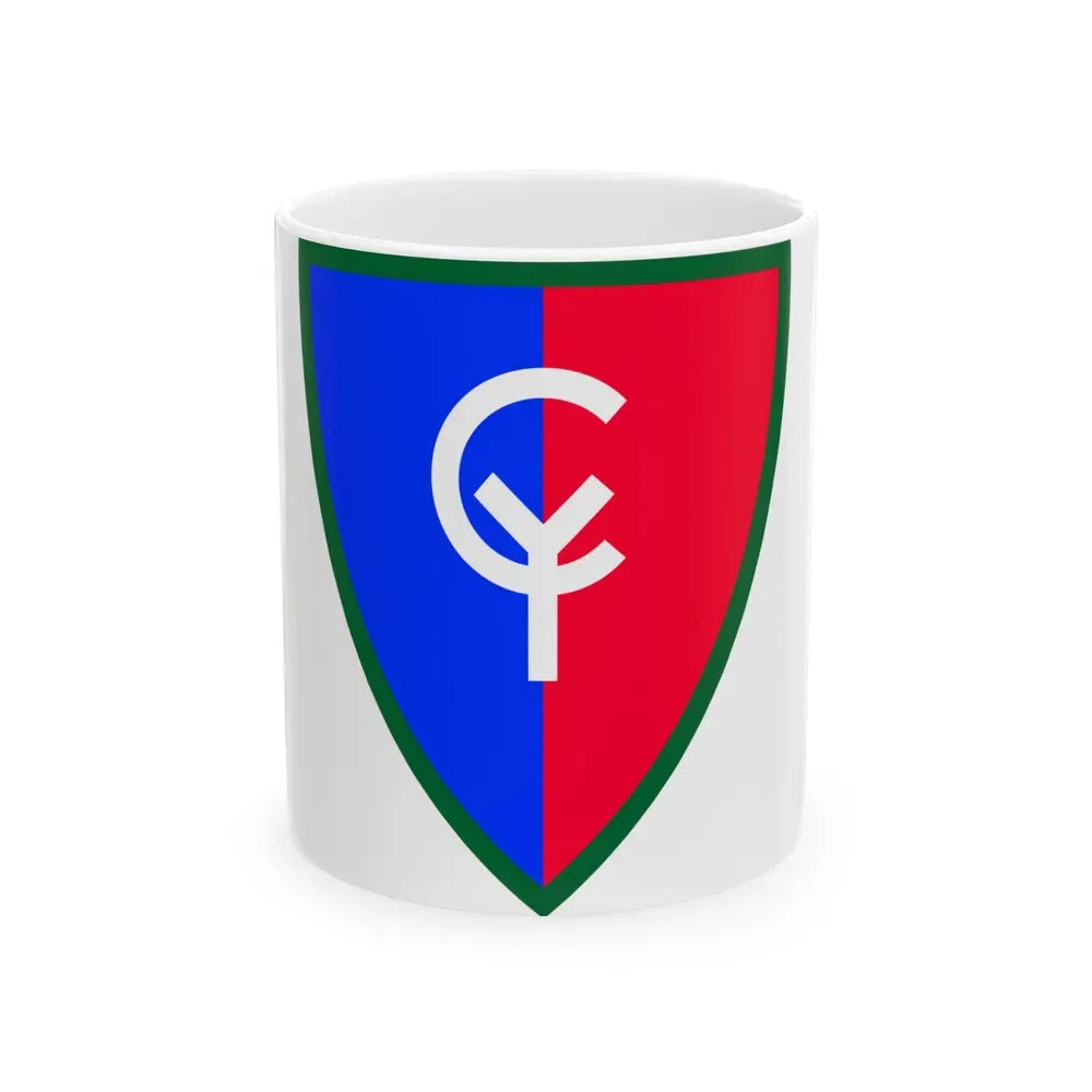 38th Infantry Division SSI (U.S. Army) White Coffee Mug 11oz - Go Mug Yourself