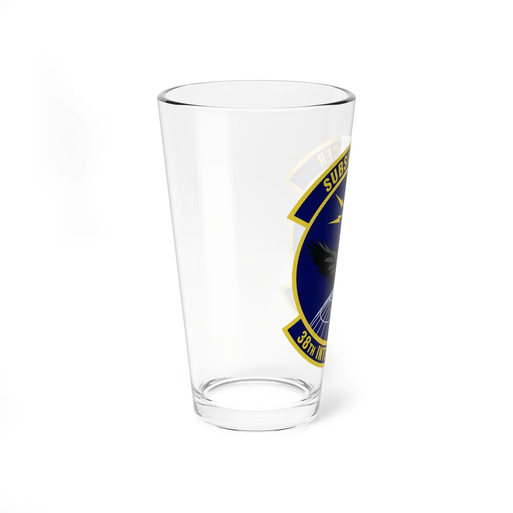 38th Intelligence Squadron (U.S. Air Force) Pint Glass 16oz-Go Mug Yourself