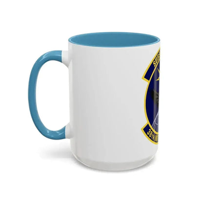 38th Intelligence Squadron (U.S. Air Force) Accent Coffee Mug - Go Mug Yourself
