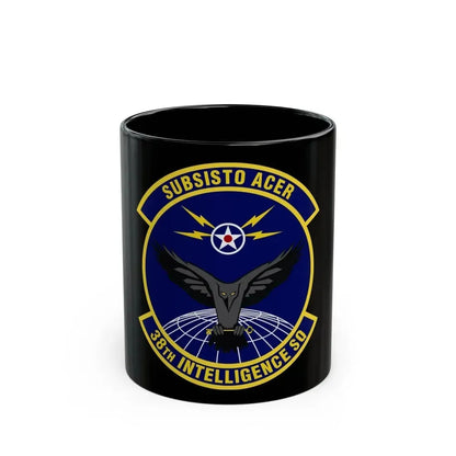 38th Intelligence Squadron (U.S. Air Force) Black Coffee Mug 11oz - Go Mug Yourself
