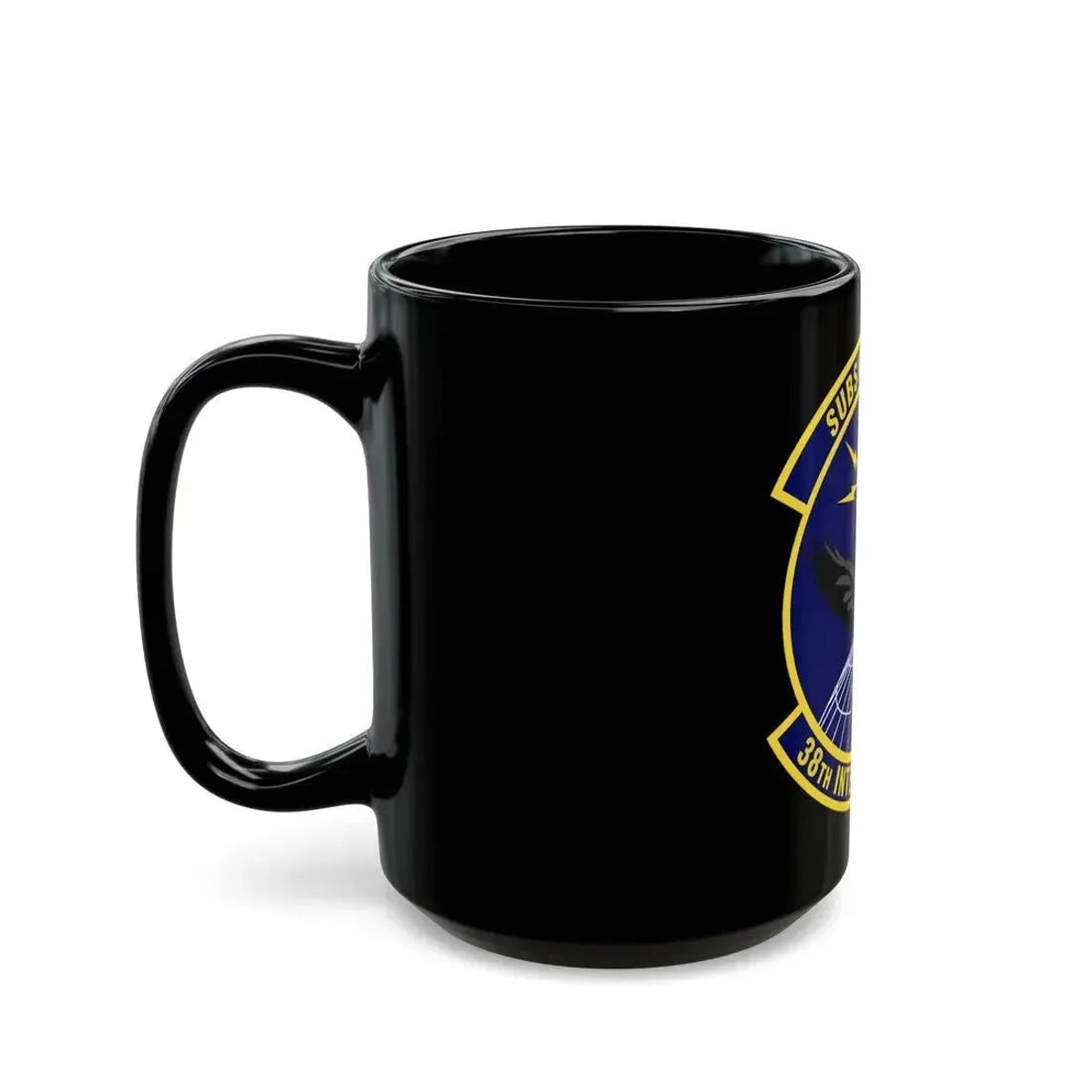 38th Intelligence Squadron (U.S. Air Force) Black Coffee Mug - Go Mug Yourself