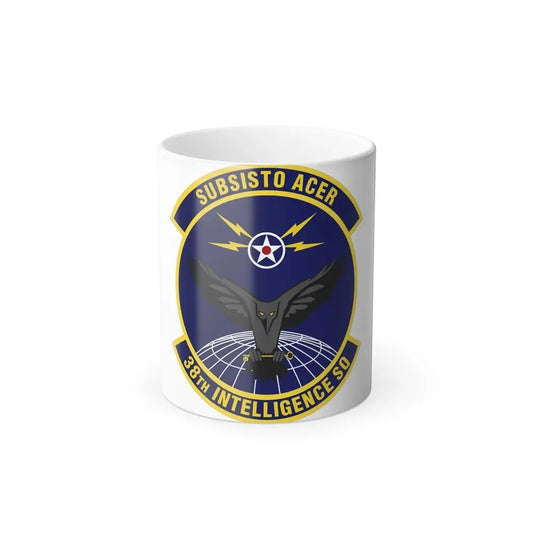 38th Intelligence Squadron (U.S. Air Force) Color Changing Coffee Mug 11oz - Go Mug Yourself