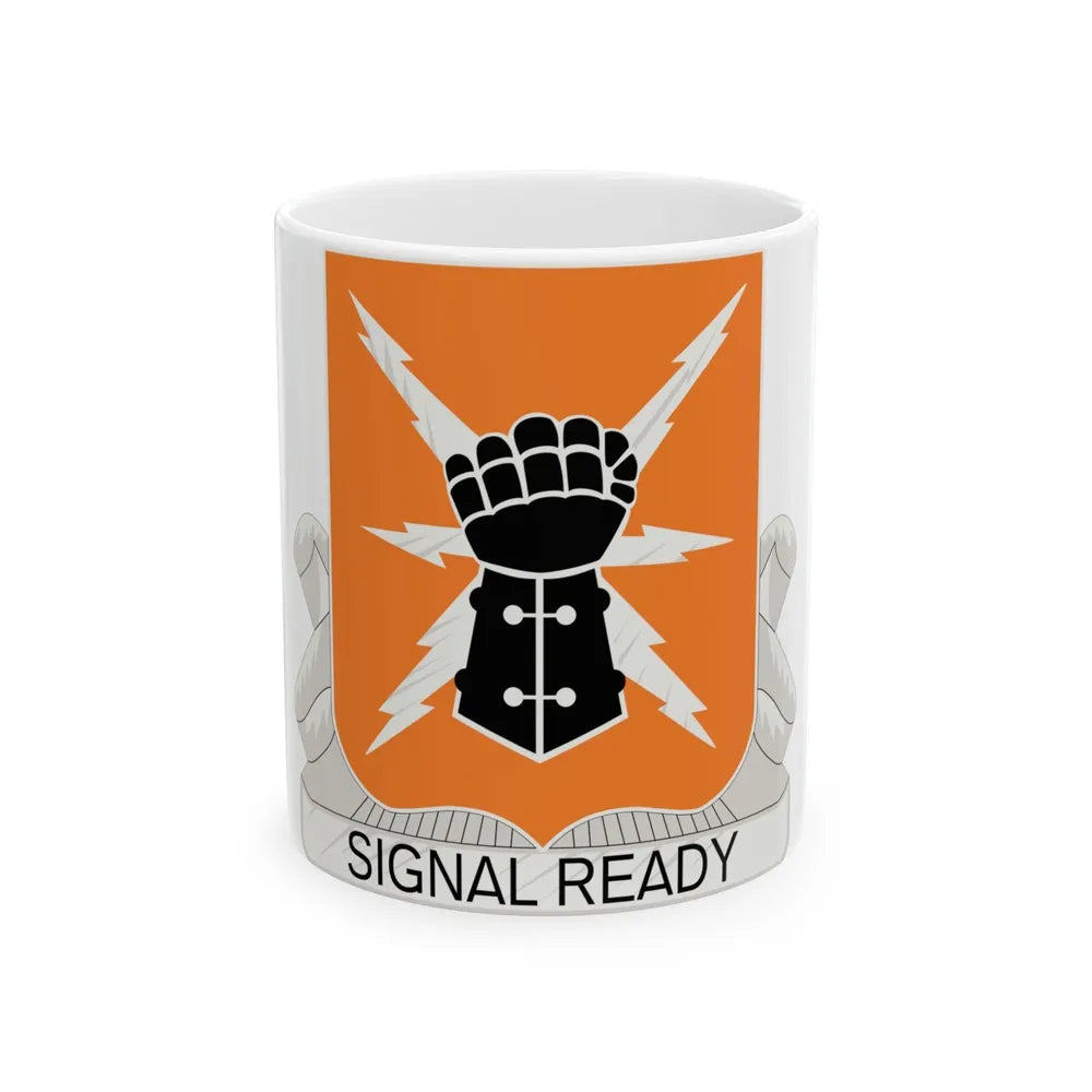 38th Signal Battalion (U.S. Army) White Coffee Mug-11oz-Go Mug Yourself