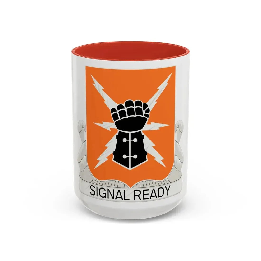 38th Signal Battalion (U.S. Army) Accent Coffee Mug 11oz Red - Go Mug Yourself