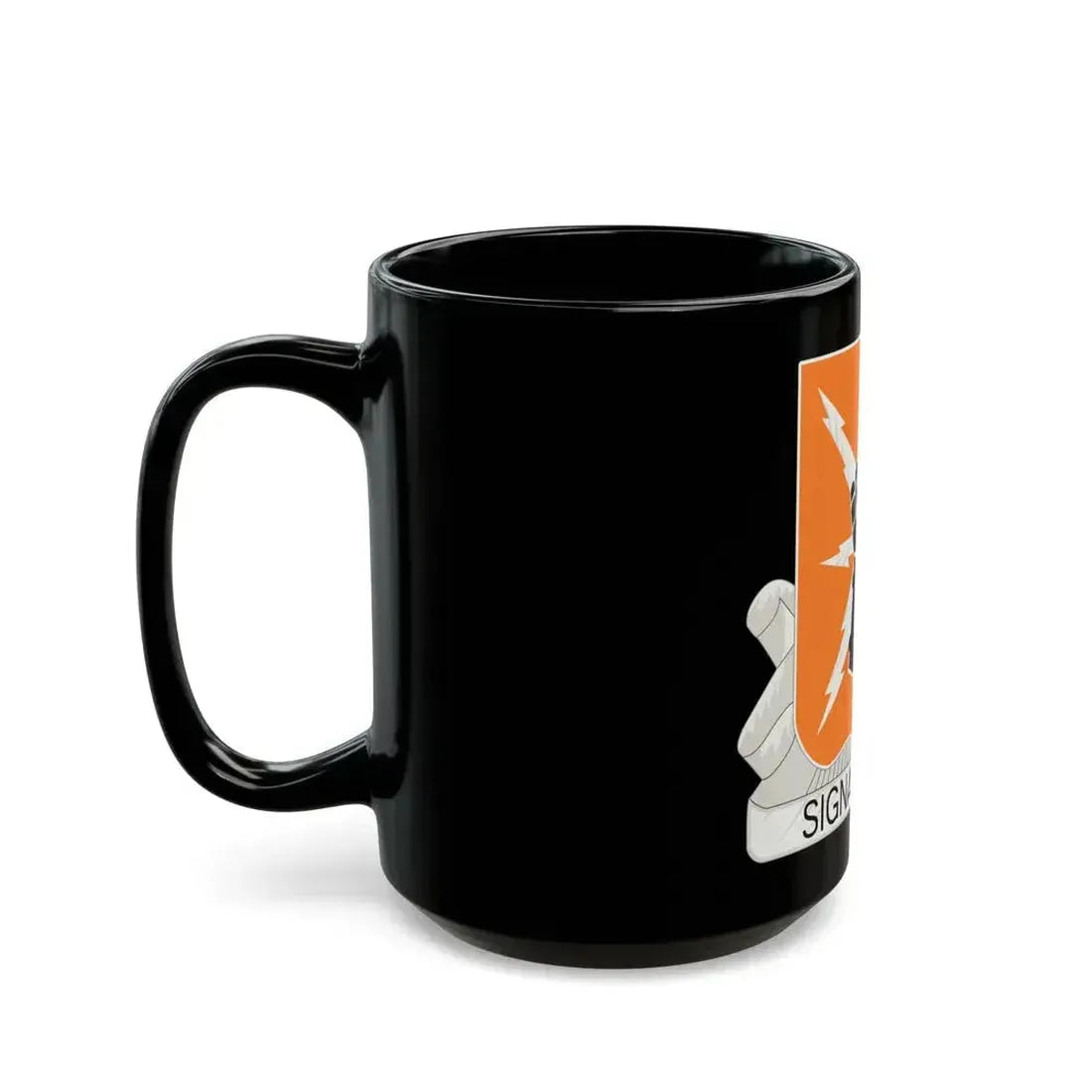 38th Signal Battalion (U.S. Army) Black Coffee Mug - Go Mug Yourself