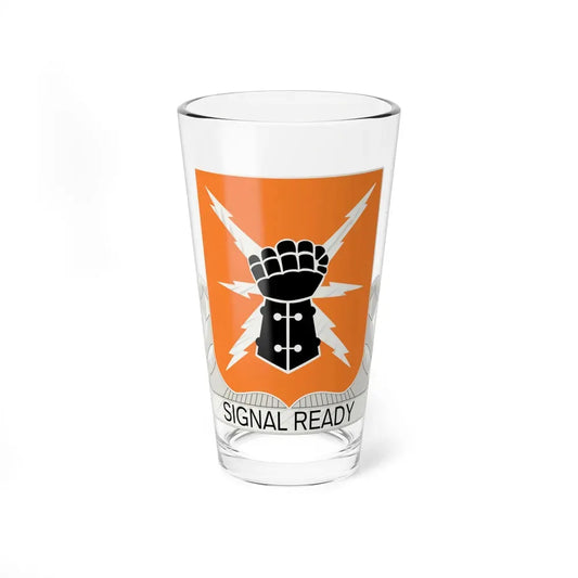 38th Signal Battalion (U.S. Army) Pint Glass 16oz 16oz - Go Mug Yourself
