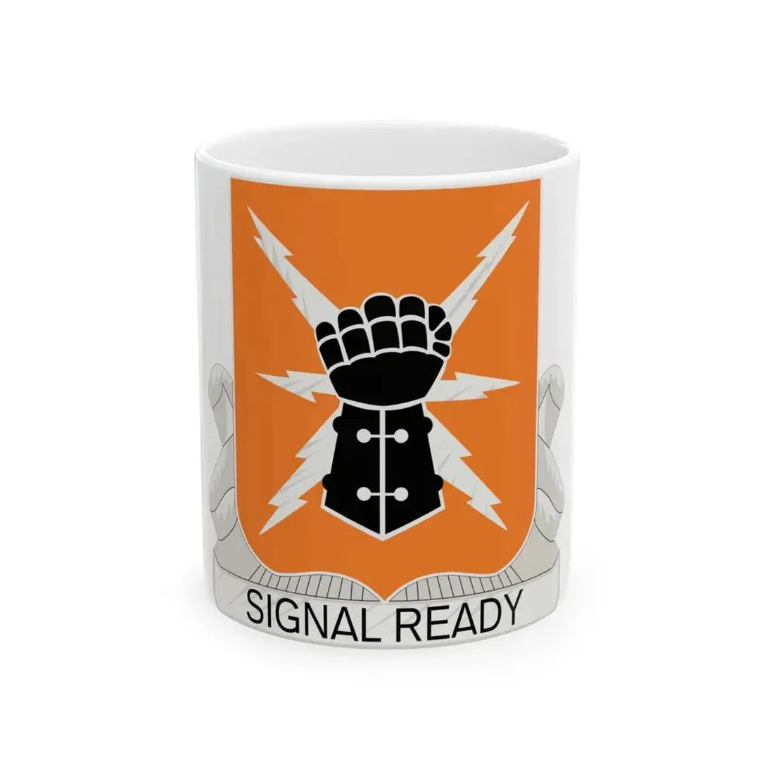 38th Signal Battalion (U.S. Army) White Coffee Mug 11oz - Go Mug Yourself