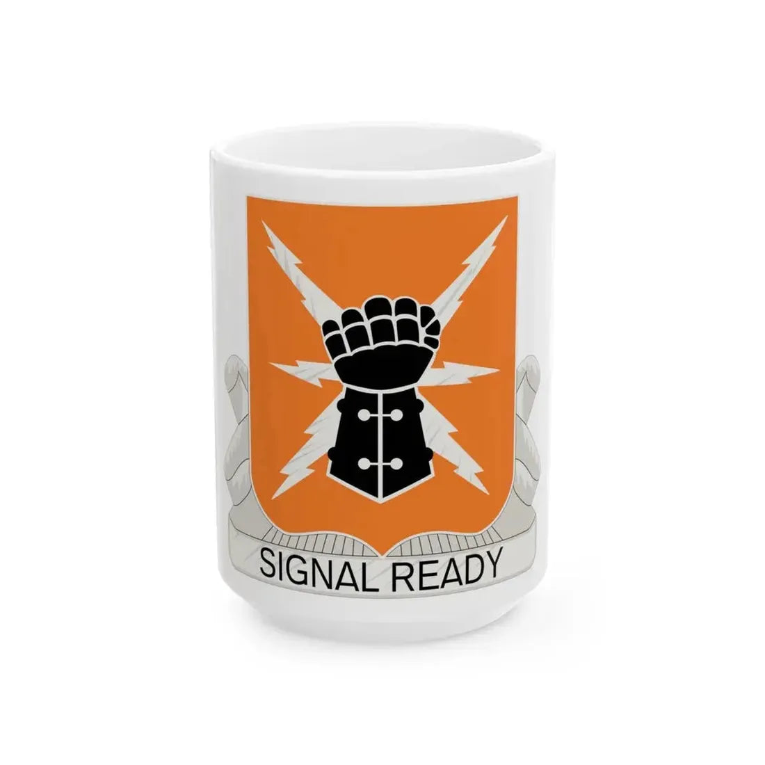38th Signal Battalion (U.S. Army) White Coffee Mug 15oz - Go Mug Yourself