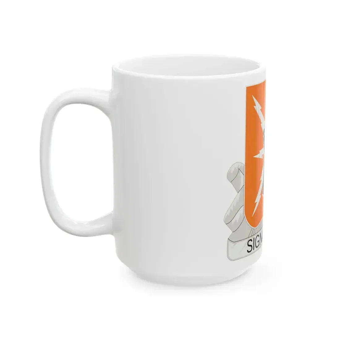 38th Signal Battalion (U.S. Army) White Coffee Mug - Go Mug Yourself