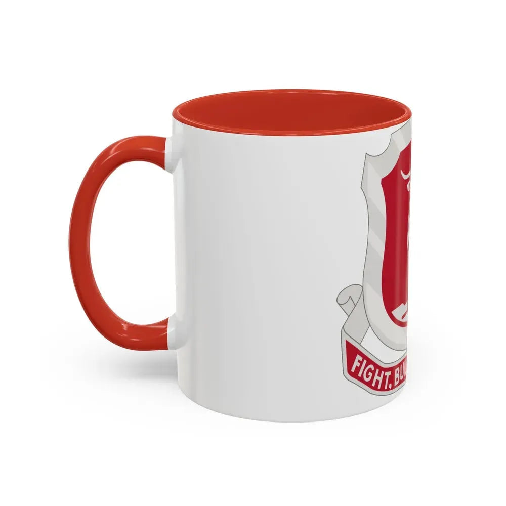 39 Engineer Battalion (U.S. Army) Accent Coffee Mug - Go Mug Yourself