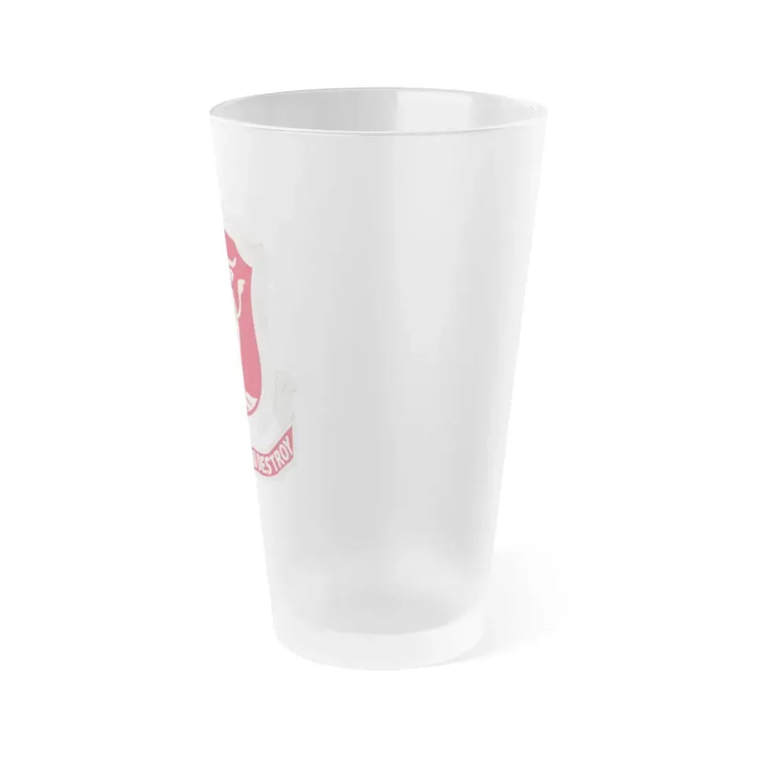39 Engineer Battalion (U.S. Army) Frosted Pint Glass 16oz - Go Mug Yourself