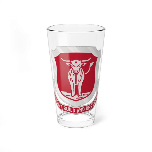 39 Engineer Battalion (U.S. Army) Pint Glass 16oz 16oz - Go Mug Yourself