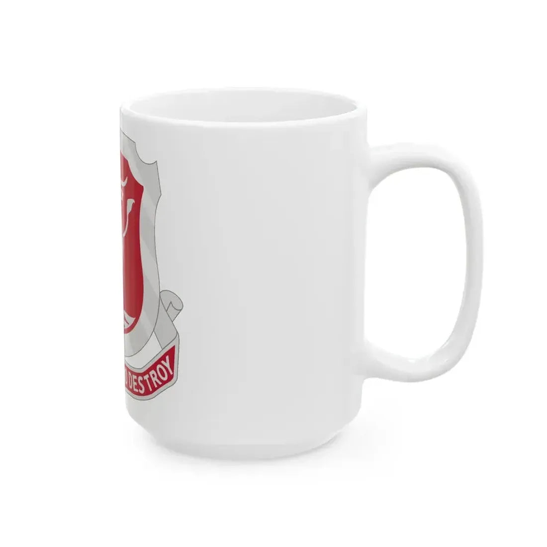 39 Engineer Battalion (U.S. Army) White Coffee Mug - Go Mug Yourself