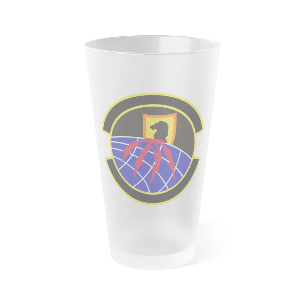 39 Information Operations Squadron ACC (U.S. Air Force) Frosted Pint Glass 16oz-16oz-Frosted-Go Mug Yourself