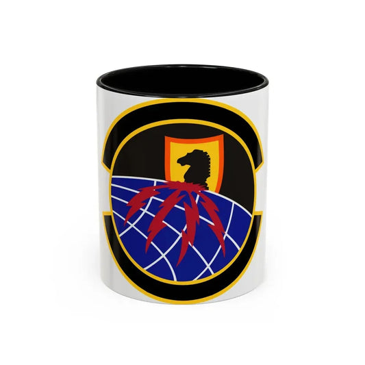 39 Information Operations Squadron ACC (U.S. Air Force) Accent Coffee Mug 11oz Black - Go Mug Yourself