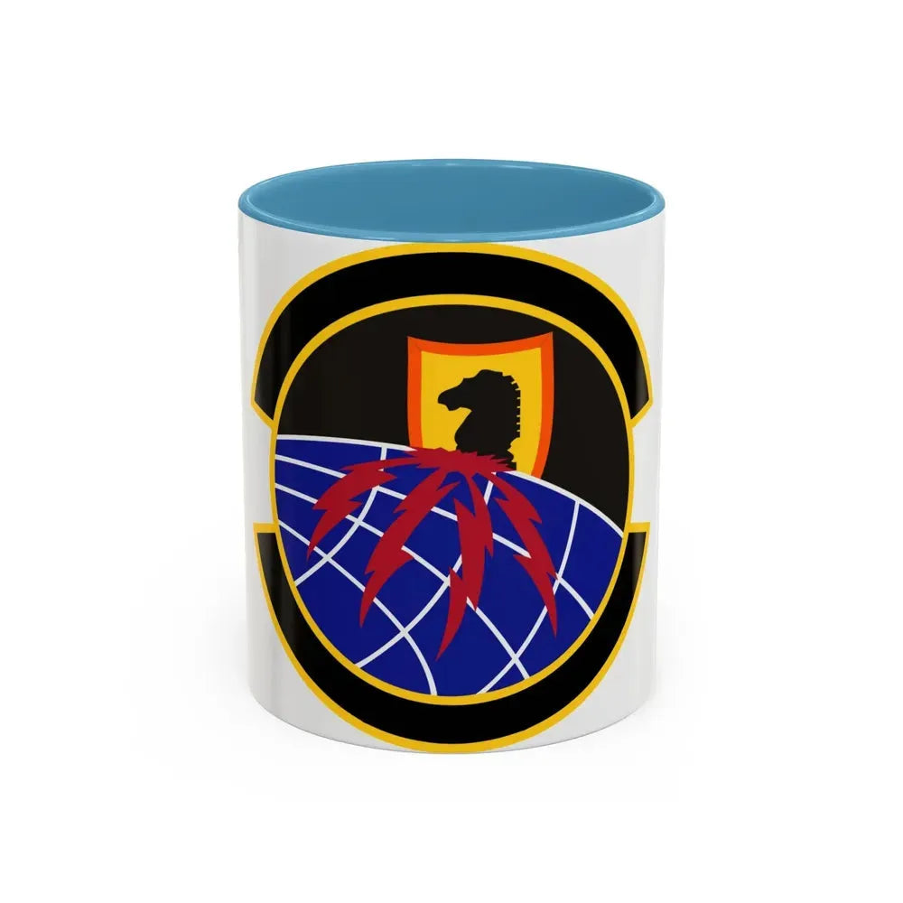 39 Information Operations Squadron ACC (U.S. Air Force) Accent Coffee Mug 11oz Light Blue - Go Mug Yourself