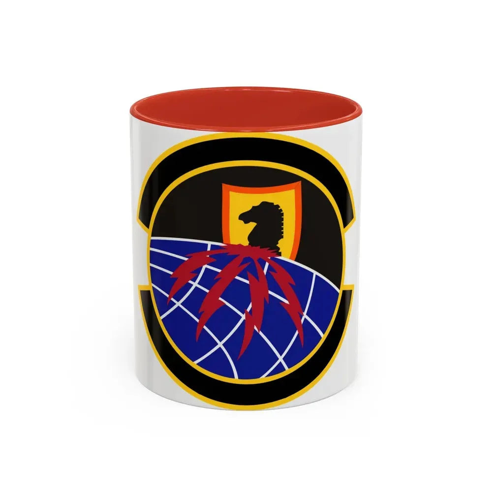 39 Information Operations Squadron ACC (U.S. Air Force) Accent Coffee Mug 11oz Red - Go Mug Yourself