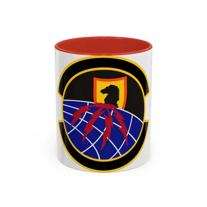 39 Information Operations Squadron ACC (U.S. Air Force) Accent Coffee Mug 11oz Red - Go Mug Yourself