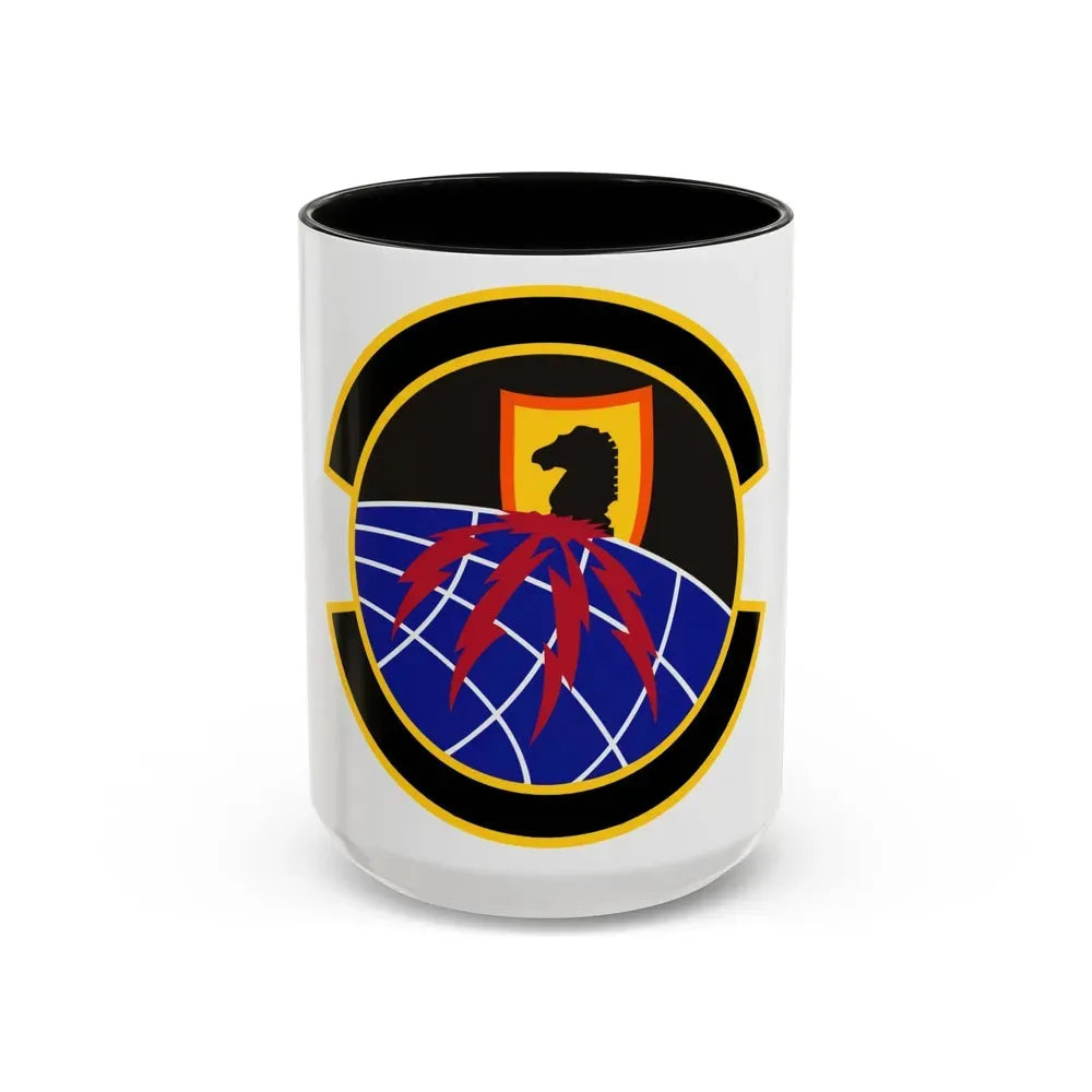 39 Information Operations Squadron ACC (U.S. Air Force) Accent Coffee Mug 15oz Black - Go Mug Yourself