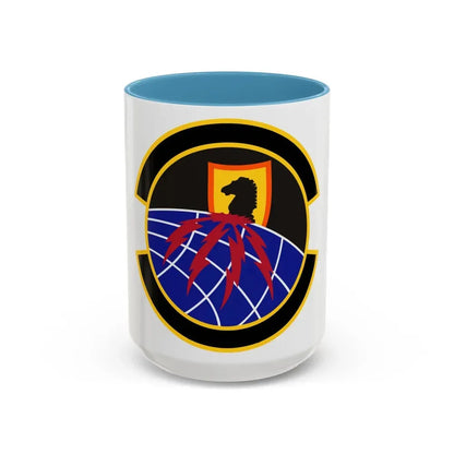 39 Information Operations Squadron ACC (U.S. Air Force) Accent Coffee Mug 15oz Light Blue - Go Mug Yourself
