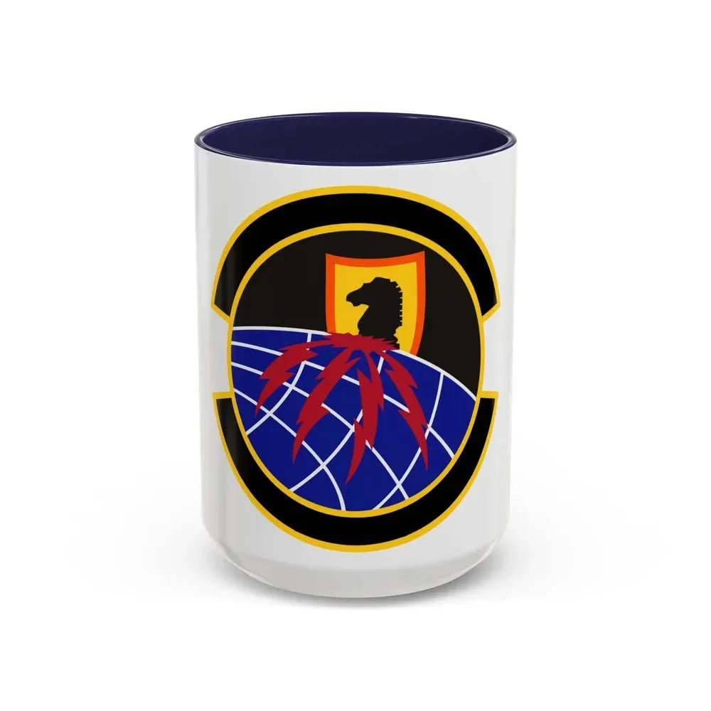 39 Information Operations Squadron ACC (U.S. Air Force) Accent Coffee Mug 15oz Navy - Go Mug Yourself