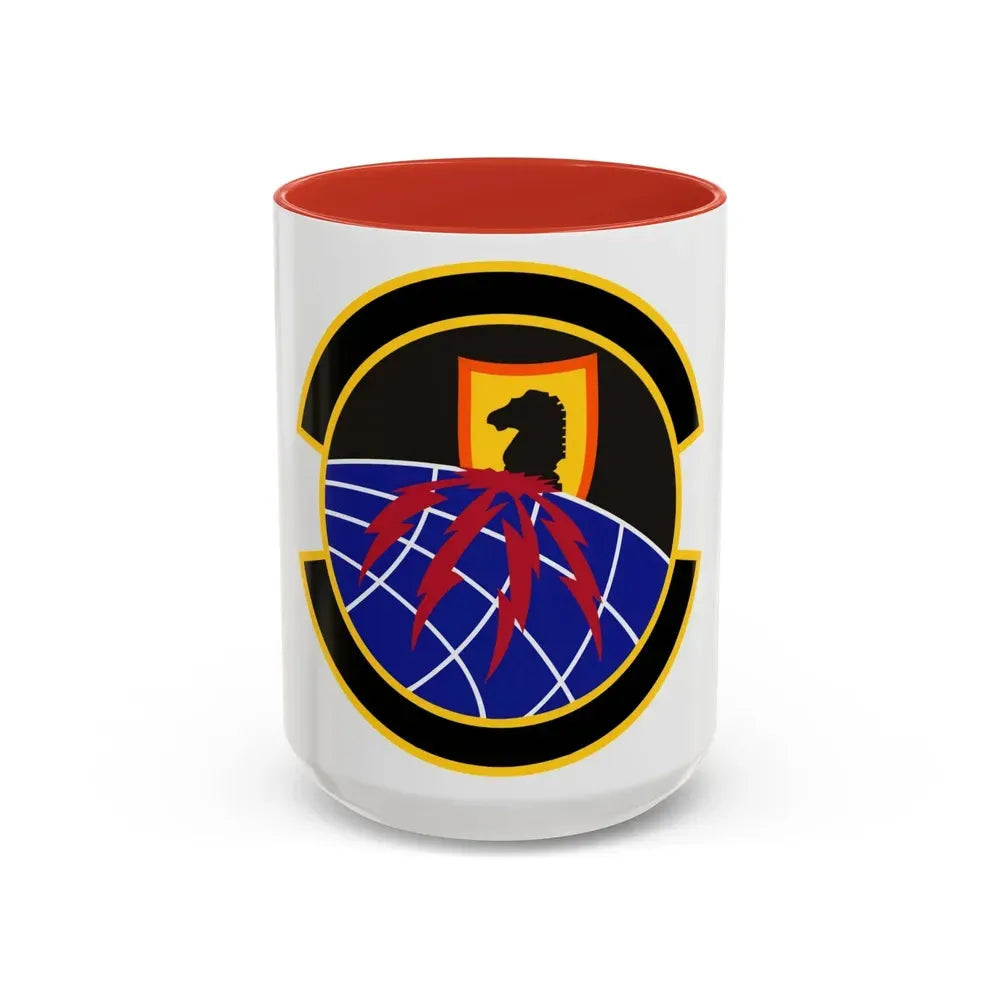 39 Information Operations Squadron ACC (U.S. Air Force) Accent Coffee Mug 15oz Red - Go Mug Yourself