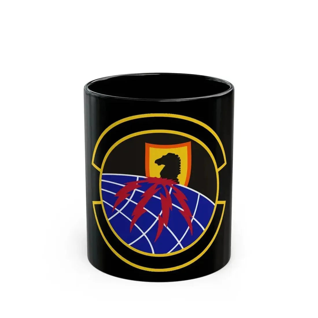 39 Information Operations Squadron ACC (U.S. Air Force) Black Coffee Mug 11oz - Go Mug Yourself