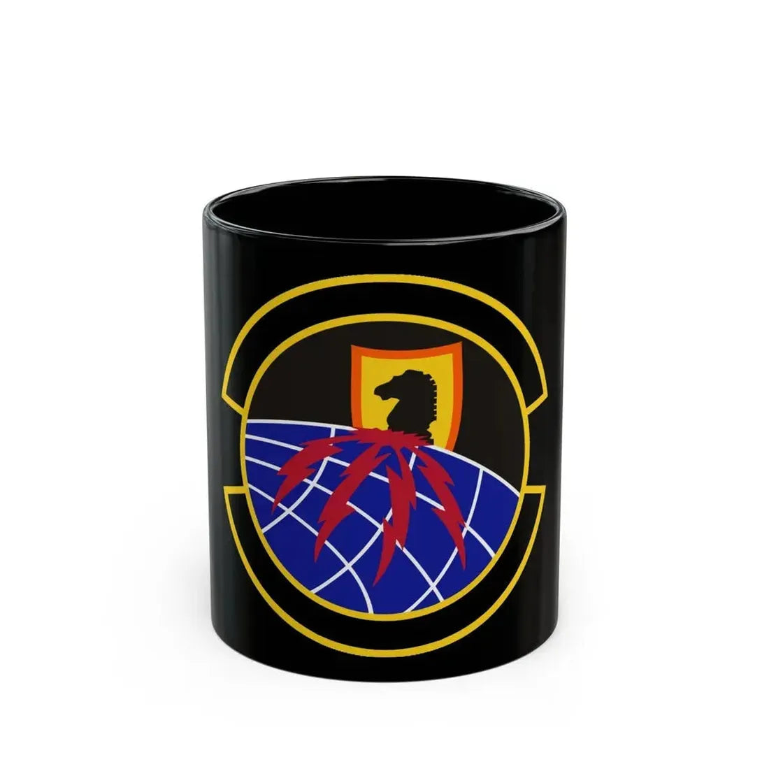 39 Information Operations Squadron ACC (U.S. Air Force) Black Coffee Mug 11oz - Go Mug Yourself