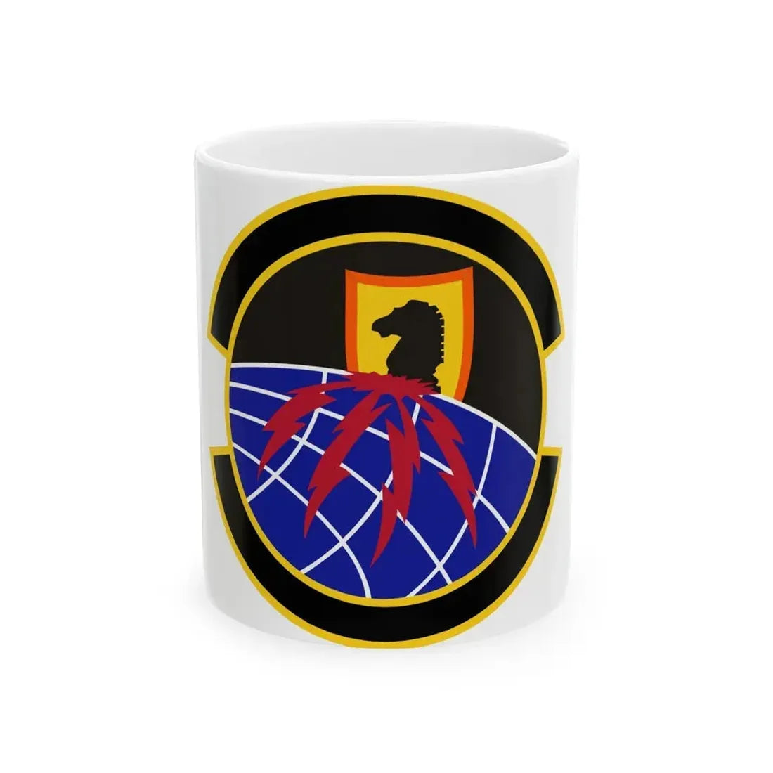 39 Information Operations Squadron ACC (U.S. Air Force) White Coffee Mug 11oz - Go Mug Yourself