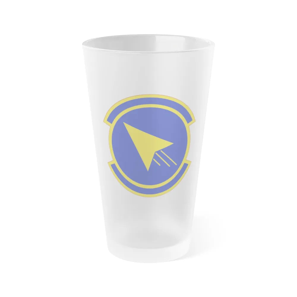 39 Logistics Readiness Squadron USAFE (U.S. Air Force) Frosted Pint Glass 16oz-16oz-Frosted-Go Mug Yourself