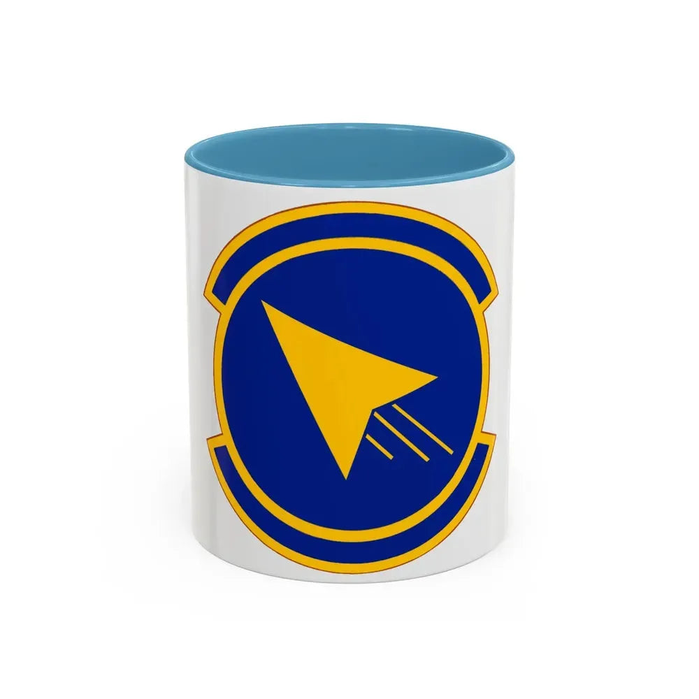 39 Logistics Readiness Squadron USAFE (U.S. Air Force) Accent Coffee Mug 11oz Light Blue - Go Mug Yourself