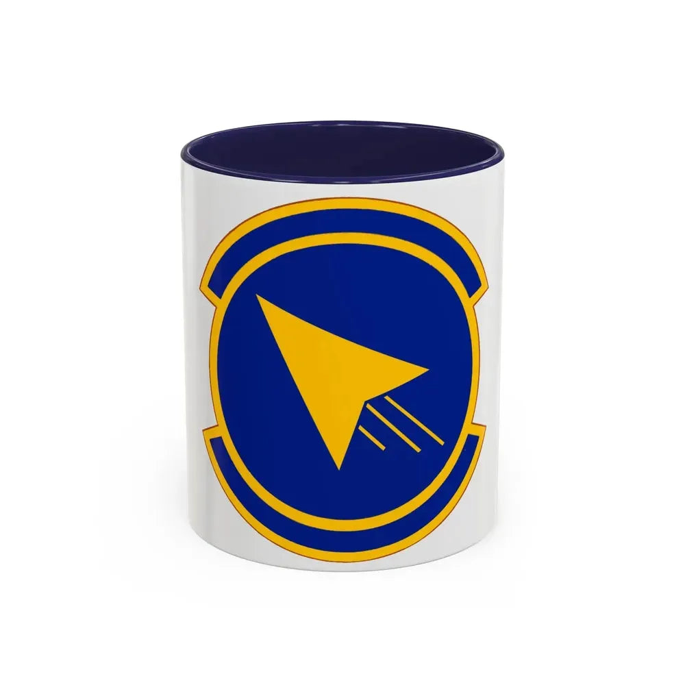 39 Logistics Readiness Squadron USAFE (U.S. Air Force) Accent Coffee Mug 11oz Navy - Go Mug Yourself