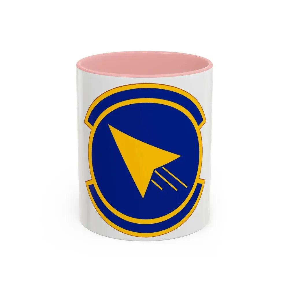 39 Logistics Readiness Squadron USAFE (U.S. Air Force) Accent Coffee Mug 11oz Pink - Go Mug Yourself