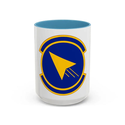 39 Logistics Readiness Squadron USAFE (U.S. Air Force) Accent Coffee Mug 15oz Light Blue - Go Mug Yourself