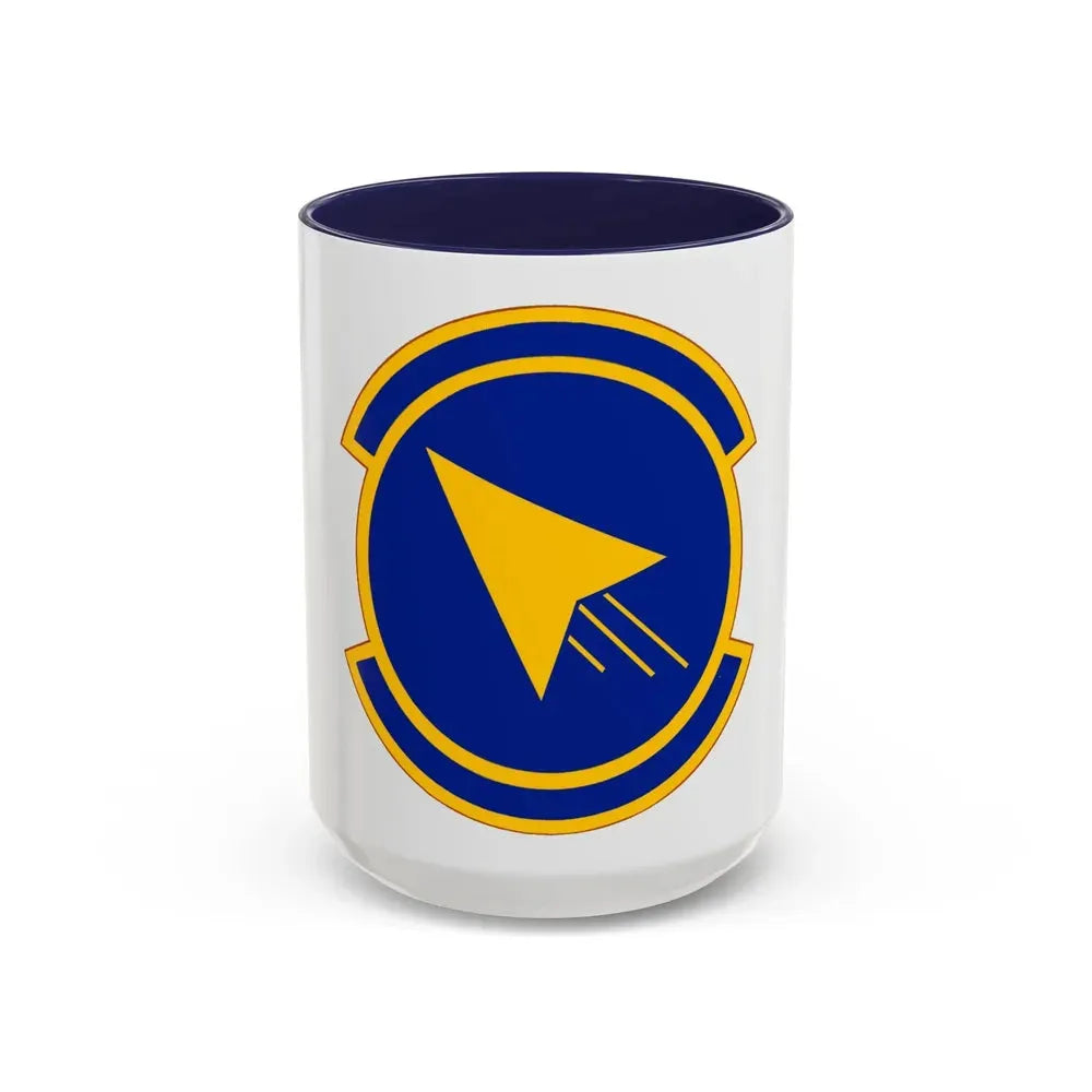 39 Logistics Readiness Squadron USAFE (U.S. Air Force) Accent Coffee Mug 15oz Navy - Go Mug Yourself
