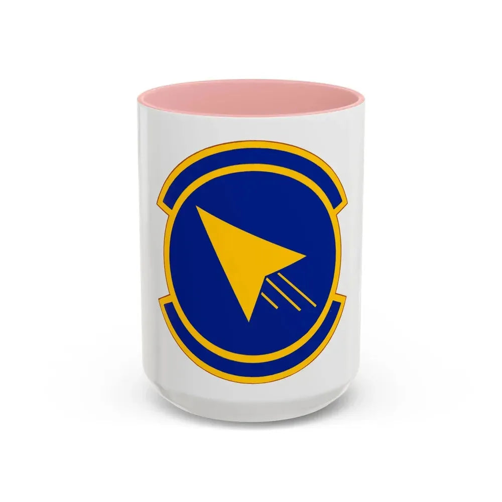 39 Logistics Readiness Squadron USAFE (U.S. Air Force) Accent Coffee Mug 15oz Pink - Go Mug Yourself