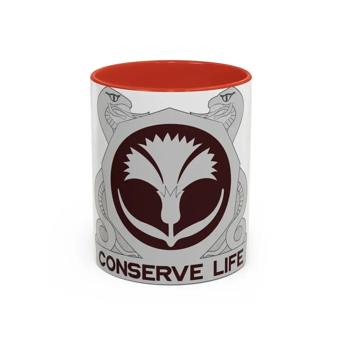 39 Medical Group (U.S. Army) Accent Coffee Mug 11oz Red - Go Mug Yourself