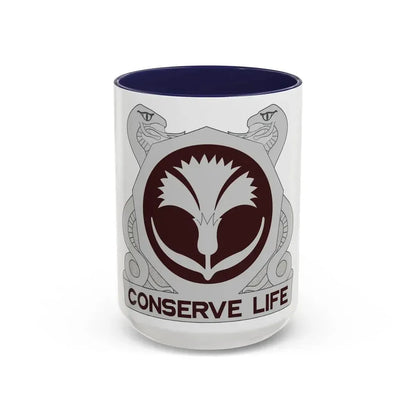 39 Medical Group (U.S. Army) Accent Coffee Mug 15oz Navy - Go Mug Yourself