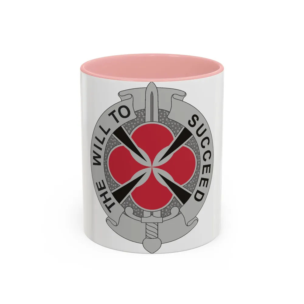 39 Signal Battalion (U.S. Army) Accent Coffee Mug-11oz-Pink-Go Mug Yourself