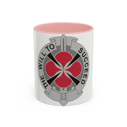39 Signal Battalion (U.S. Army) Accent Coffee Mug 11oz Pink - Go Mug Yourself