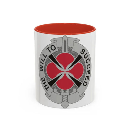 39 Signal Battalion (U.S. Army) Accent Coffee Mug 11oz Red - Go Mug Yourself