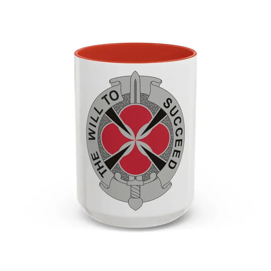 39 Signal Battalion (U.S. Army) Accent Coffee Mug 15oz Red - Go Mug Yourself
