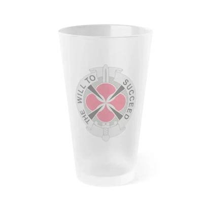 39 Signal Battalion (U.S. Army) Frosted Pint Glass 16oz Default Title - Go Mug Yourself
