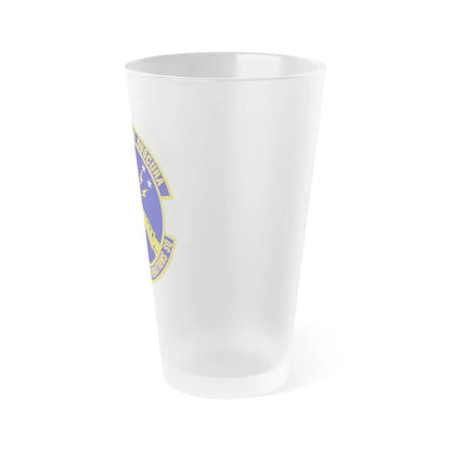 390 Cyberspace Operations Squadron ACC (U.S. Air Force) Frosted Pint Glass 16oz-Go Mug Yourself