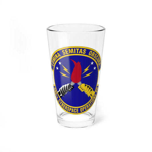 390 Cyberspace Operations Squadron ACC (U.S. Air Force) Pint Glass 16oz-16oz-Go Mug Yourself